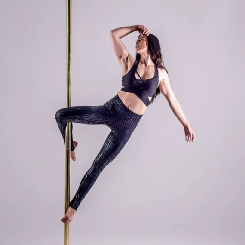 Super fly honey grippy sticky pole dance leggings